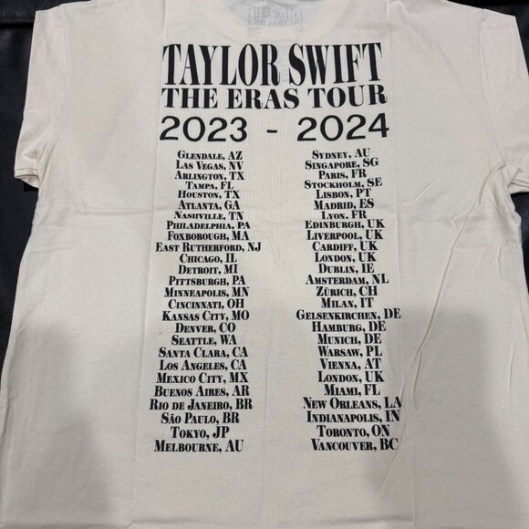 Taylor Swift | The Eras Tour II Beige T-Shirt 2024 - Picture 11 of 12